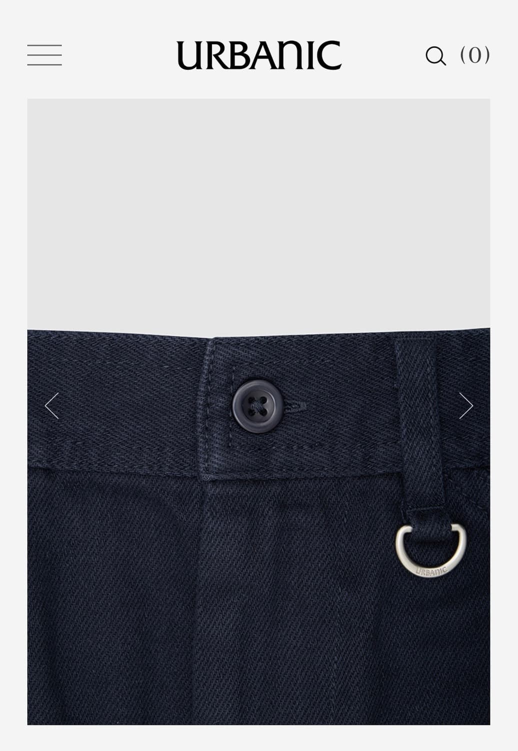 인디고 사파리 스커트 상품이미지3