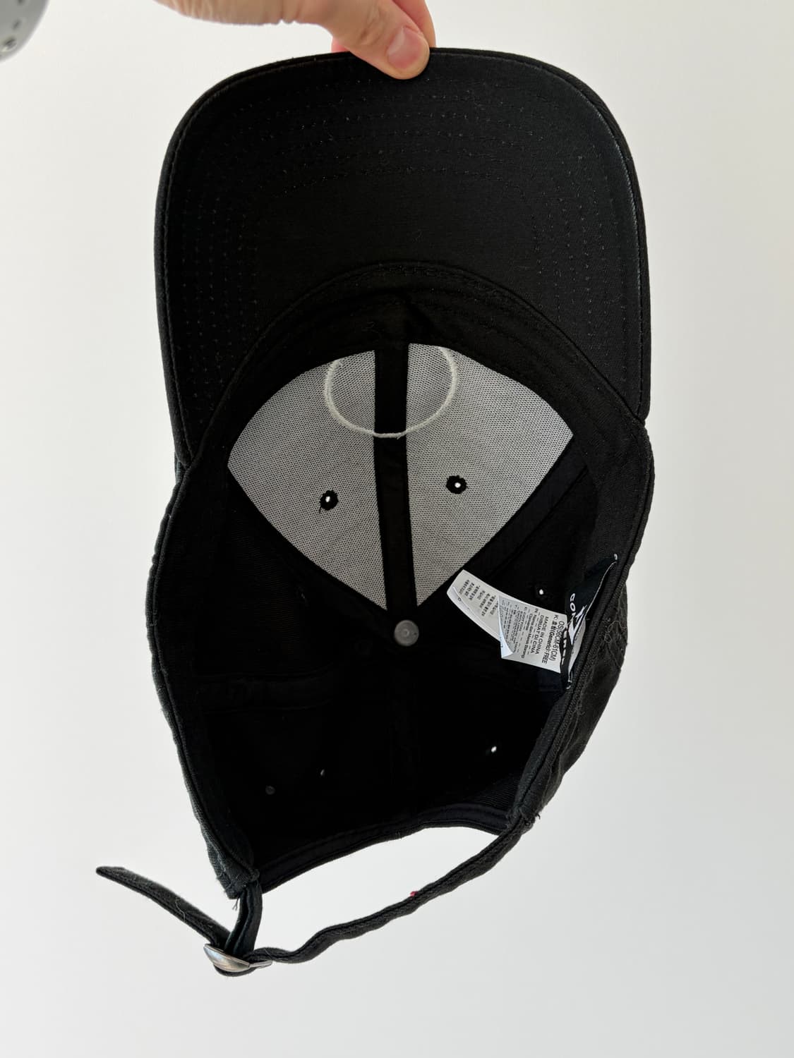 컨버스 올스타 로고 베이직 볼캡 블랙 상품이미지5