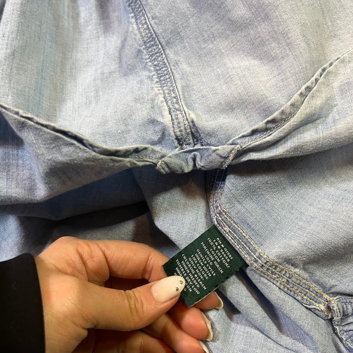 로렌 랄프 로렌 데님 셔츠 상품이미지4