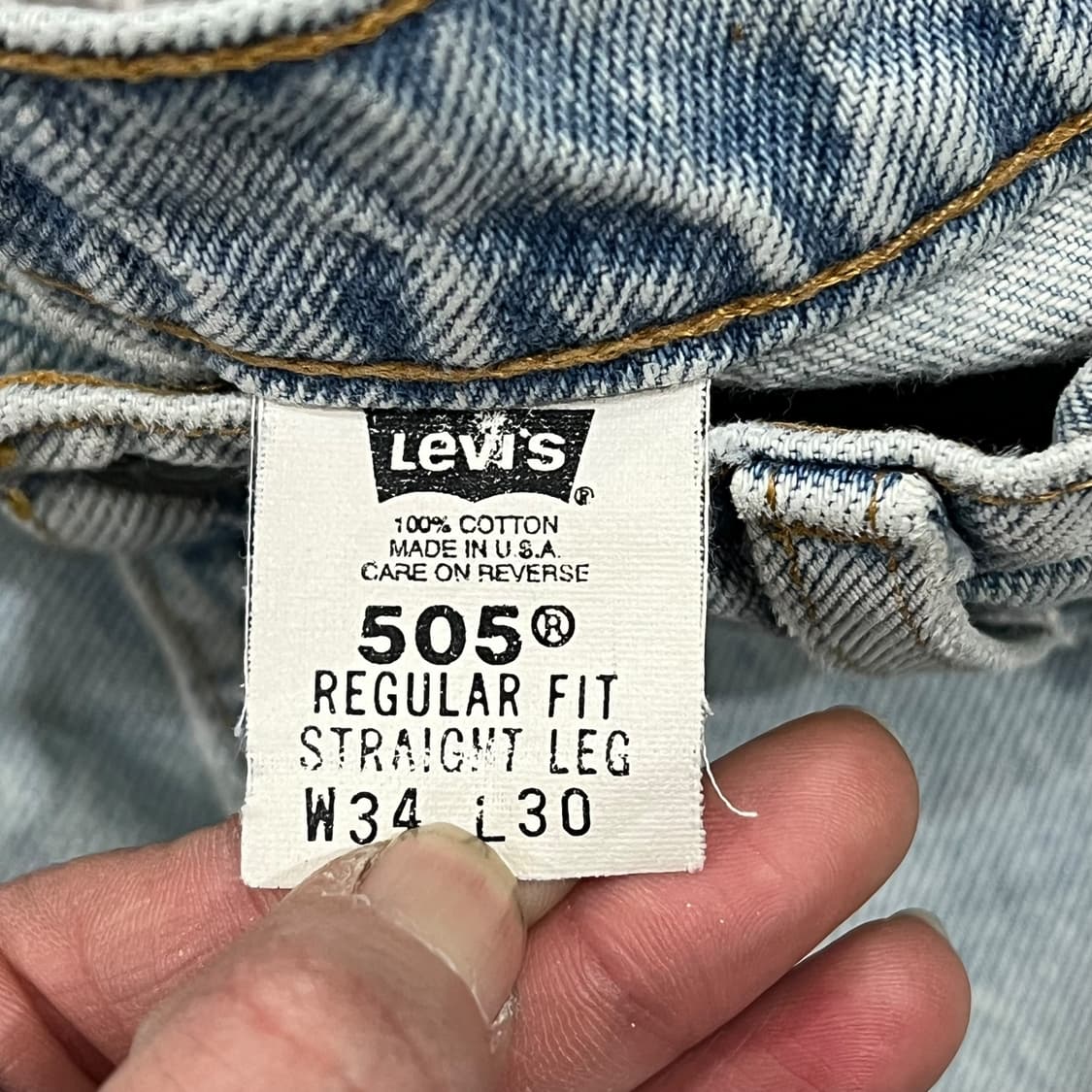 usa 리바이스 505 데님팬츠 s08755 상품이미지8
