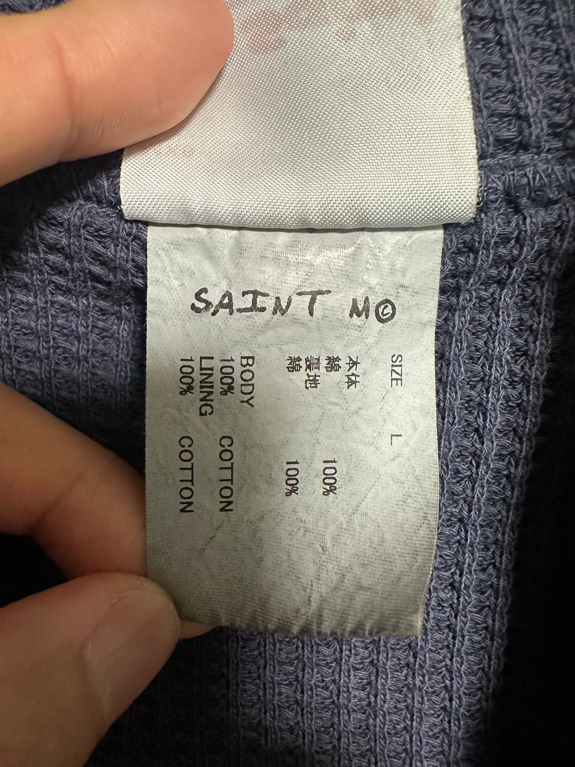 (L) 세인트 마이클 더블페이스 후드집업 네이비 상품이미지7