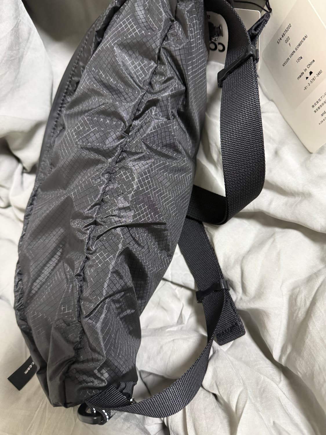 and wander sil waist 블랙 새상품 상품이미지4