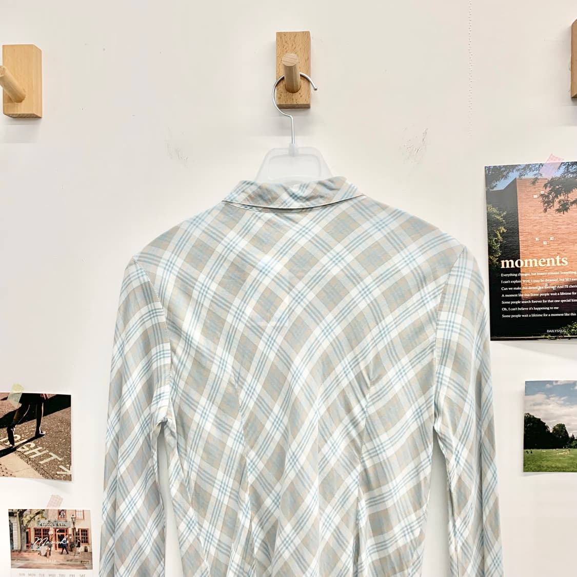 버버리 체크 블라우스  상품이미지9