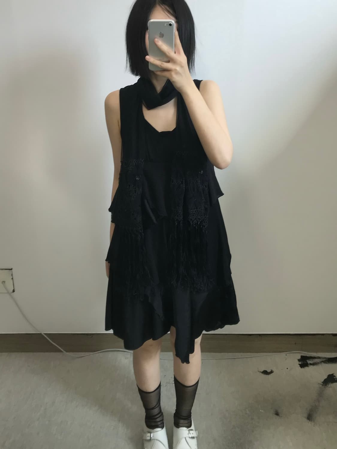 빈티지 수술 스카프 상품이미지1