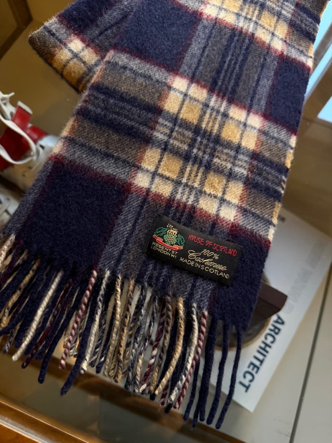 하우스 오브 스코틀랜드 캐시미어 머플러 상품이미지9