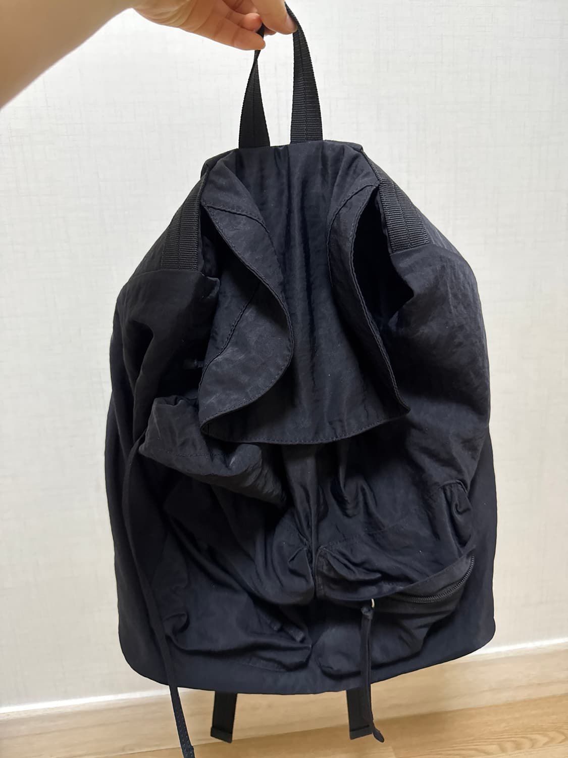 더버터크림x프로제 포켓 스트링 백팩 상품이미지1