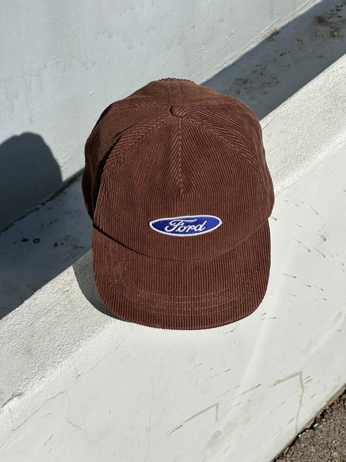 [M] 자라 포드 브라운 코듀로이 볼캡 모자 상품이미지1