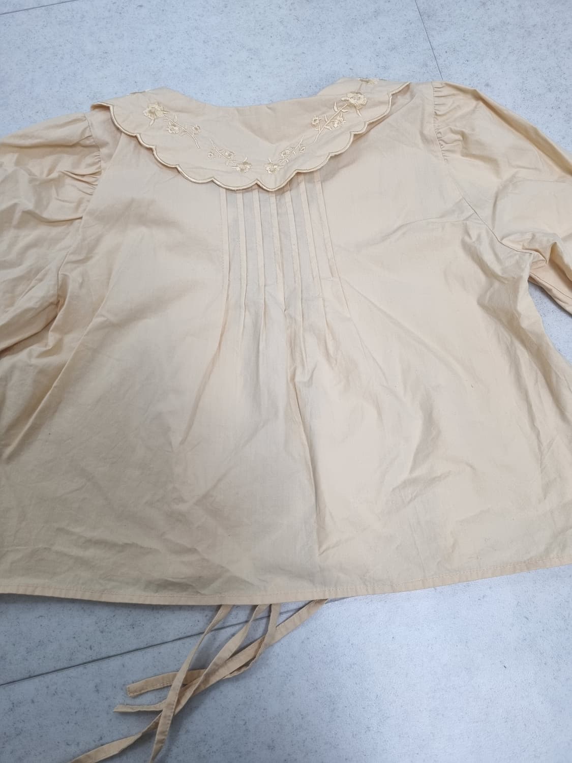 w컨셉 모메벤 블라우스 (빌리 하루나 착용) 상품이미지8