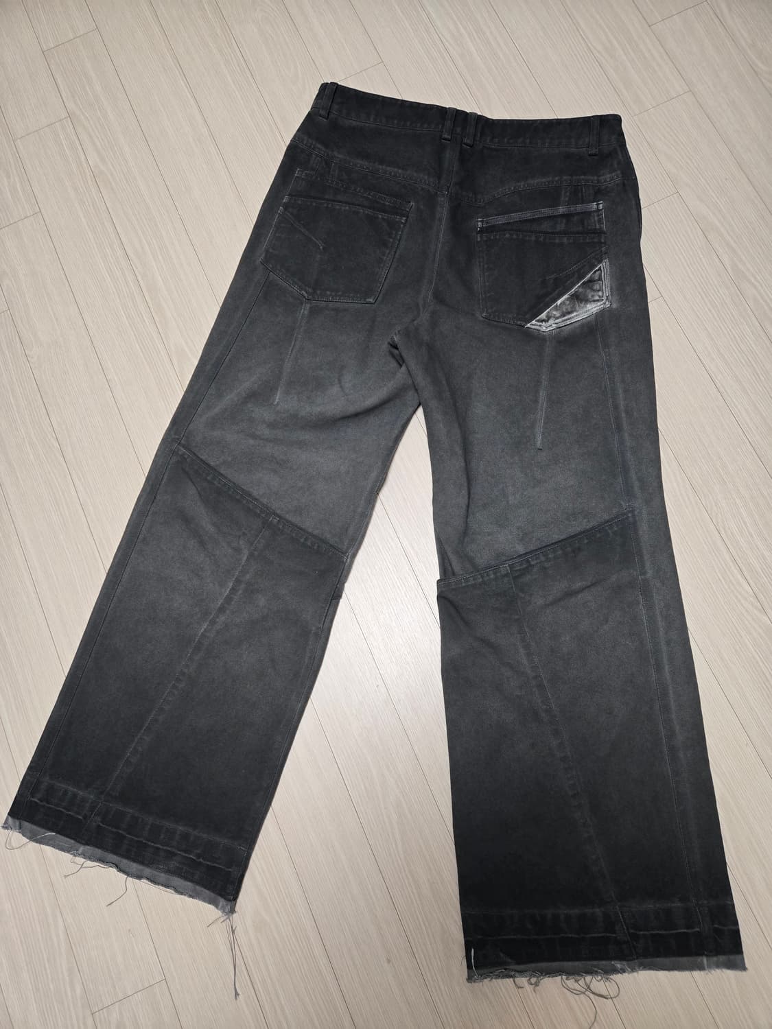 [L]엑슬림 Xlim EP.8 01 TROUSERS  BLACK 상품이미지3