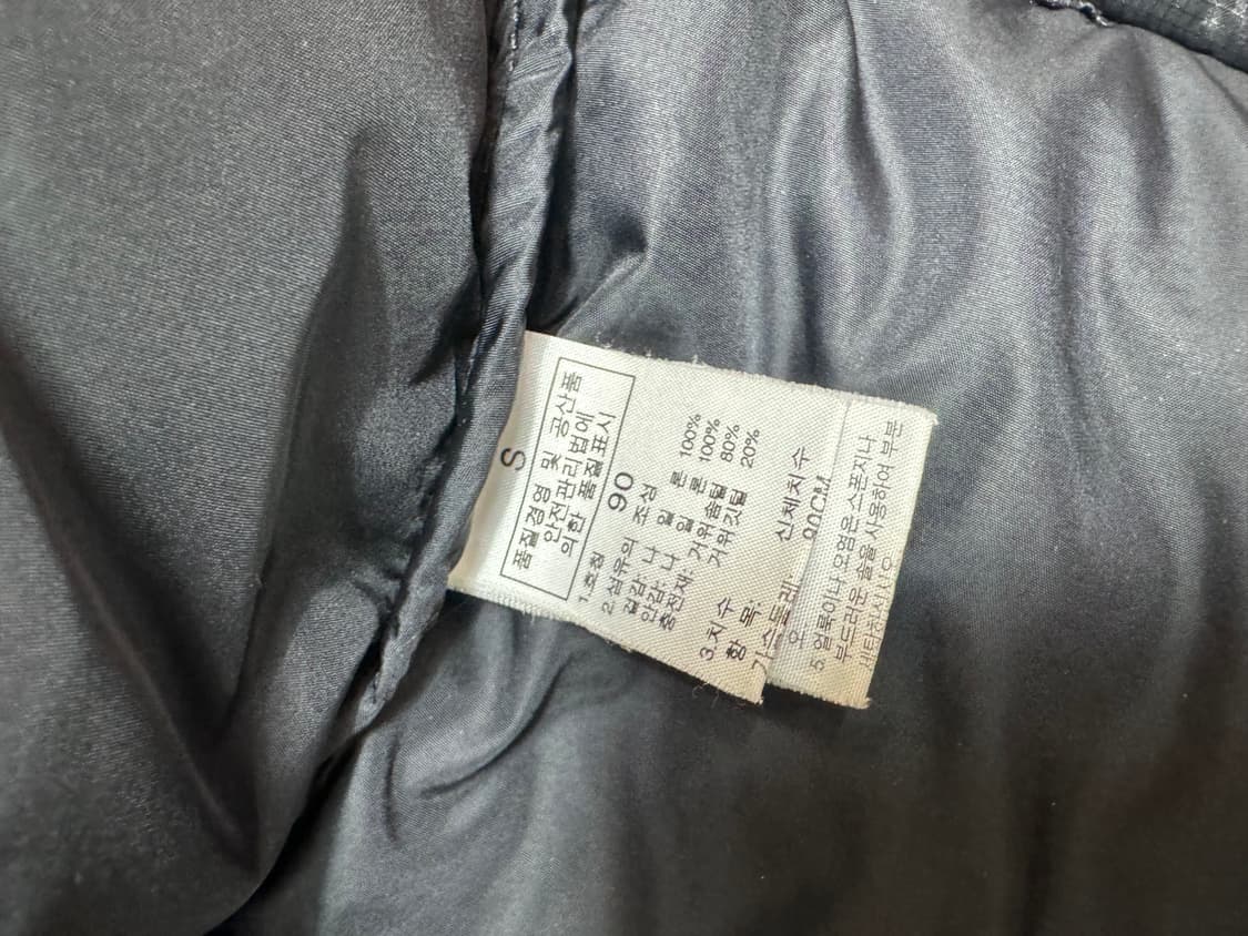 [s100] 노스페이스 눕시 700필 구형 og 블랙 패딩  상품이미지4