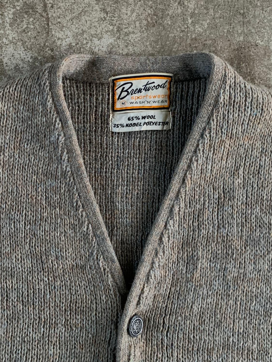 60s Brentwood 울 카디건 상품이미지2