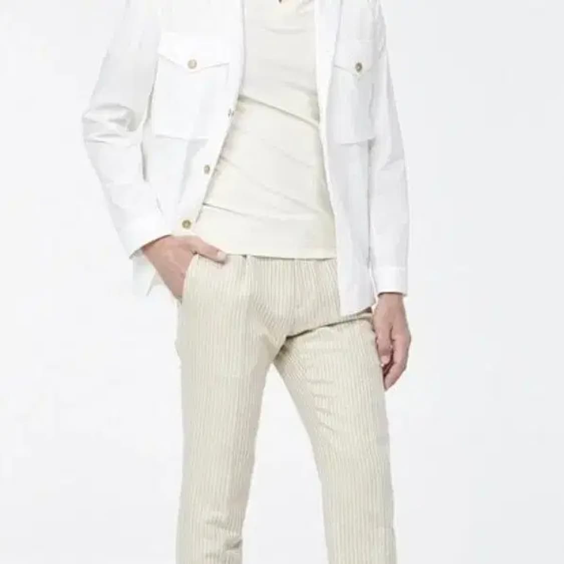 MAN ON THE BOON 맨온더분 린넨 셔츠자켓 50 상품이미지8