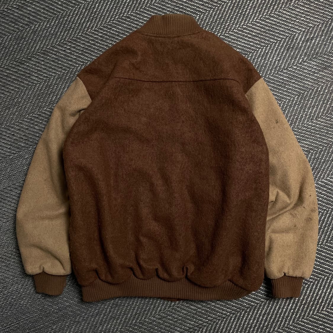 BIRKIN 빈티지 스타디움 모직 바시티 자켓y 5075 상품이미지6