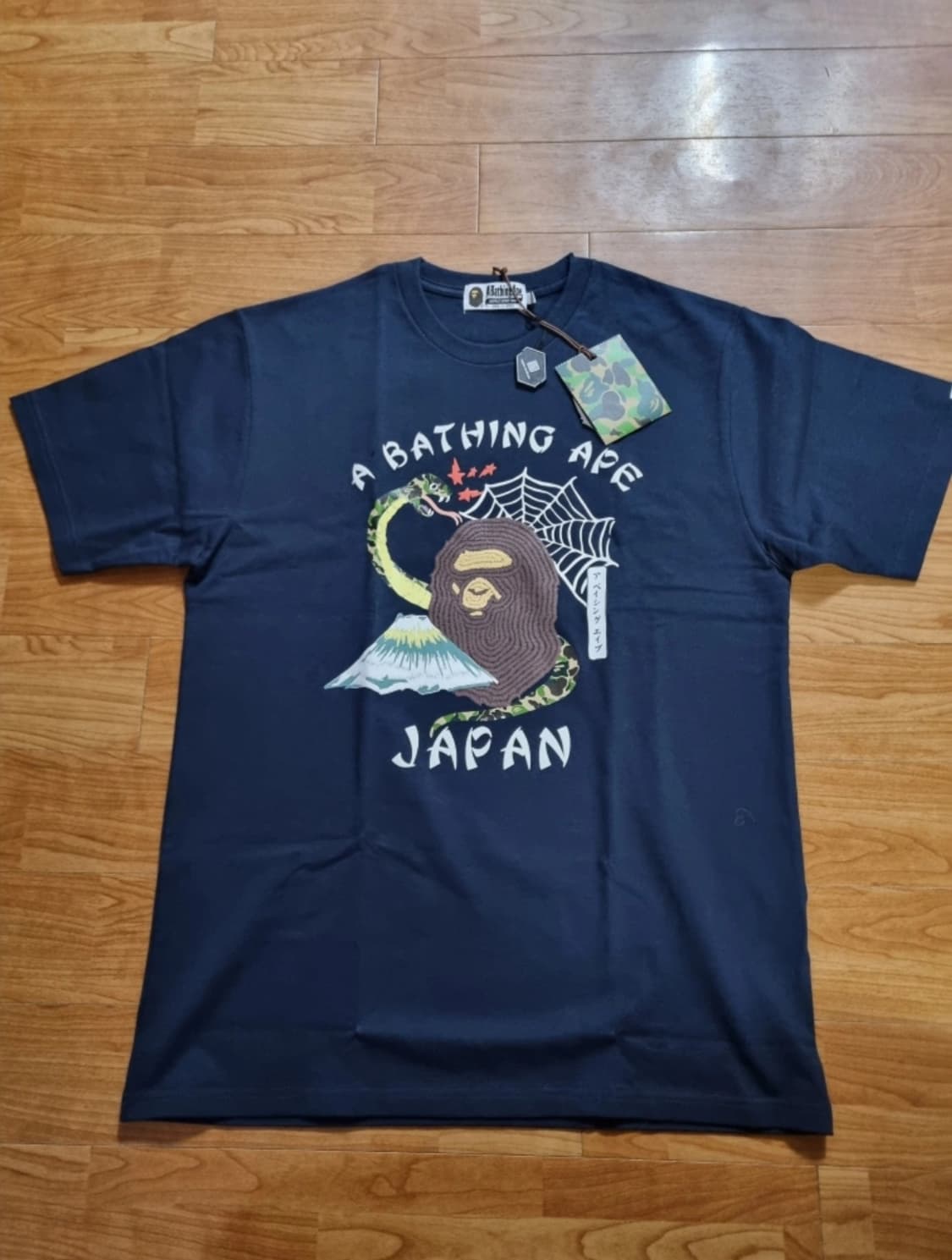 베이프 새상품 재팬컬처 반팔티 상품이미지1