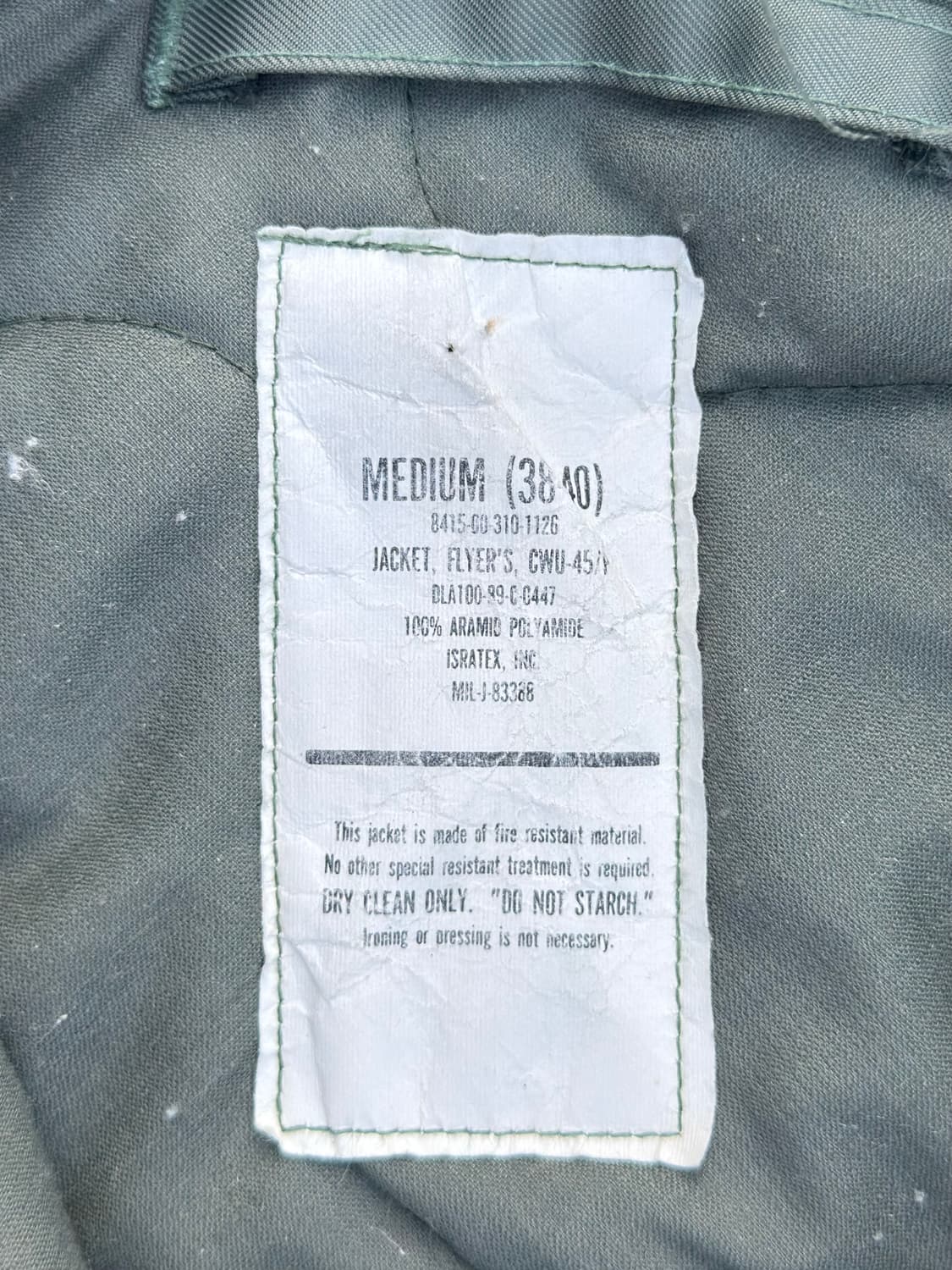 80s CWU-45p OG (M) 상품이미지3