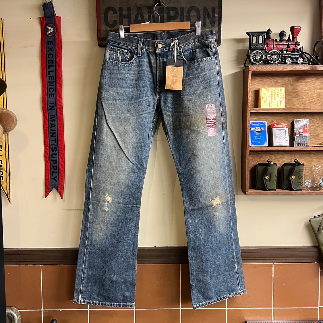 00's 리바이스 527 부츠컷 32x32 Size Mexico 데드스탁 상품이미지1