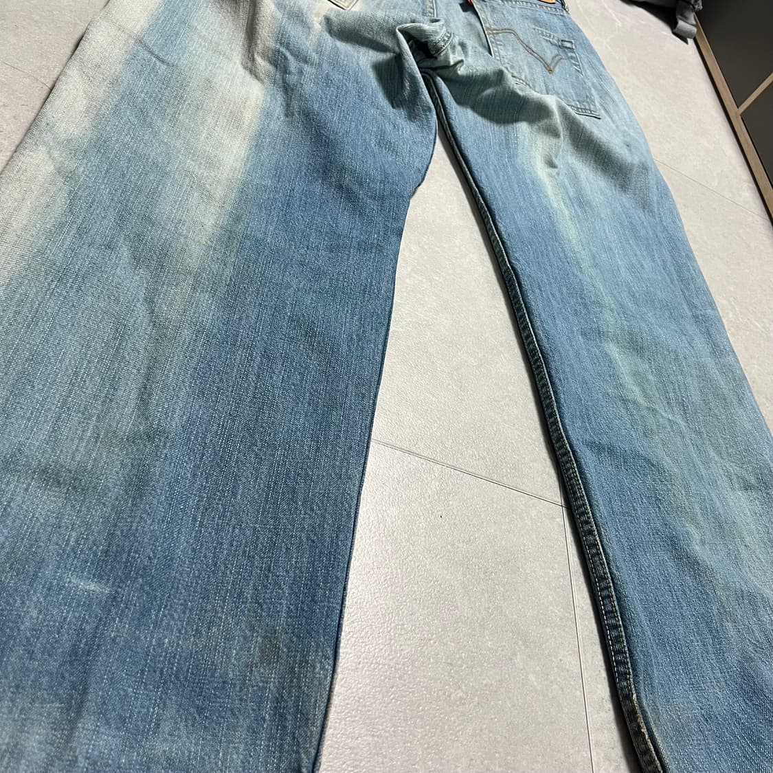 [36] 00s 리바이스 569 빈티지 에이징 데님 청바지 상품이미지5