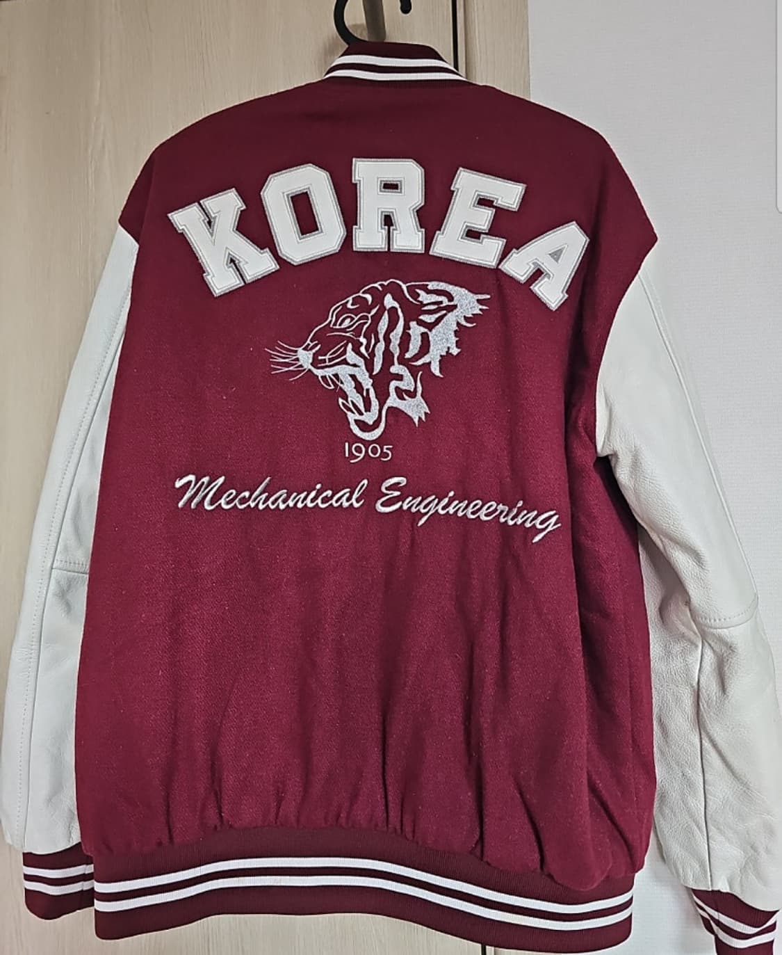 고려대학교 야구잠바 점퍼 100사이즈 팝니다  상품이미지2