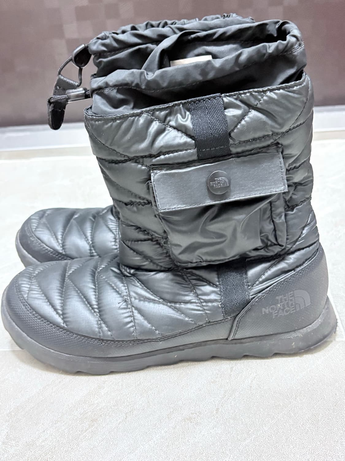 노스페이스 퀼팅 패딩부츠 uk5 상품이미지1