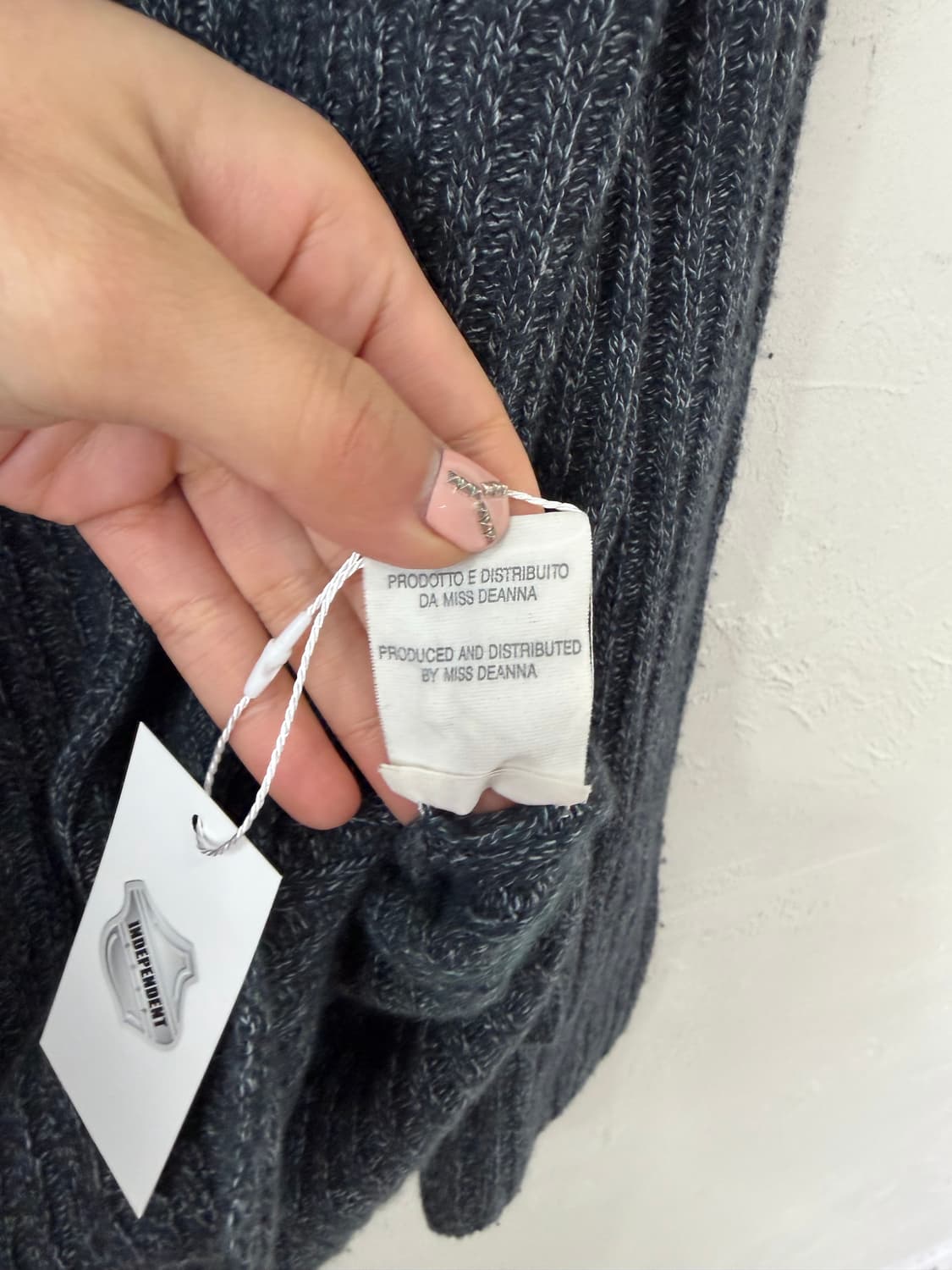 90s KRIZIA by MISS DEANNA 니트 가디건 상품이미지7