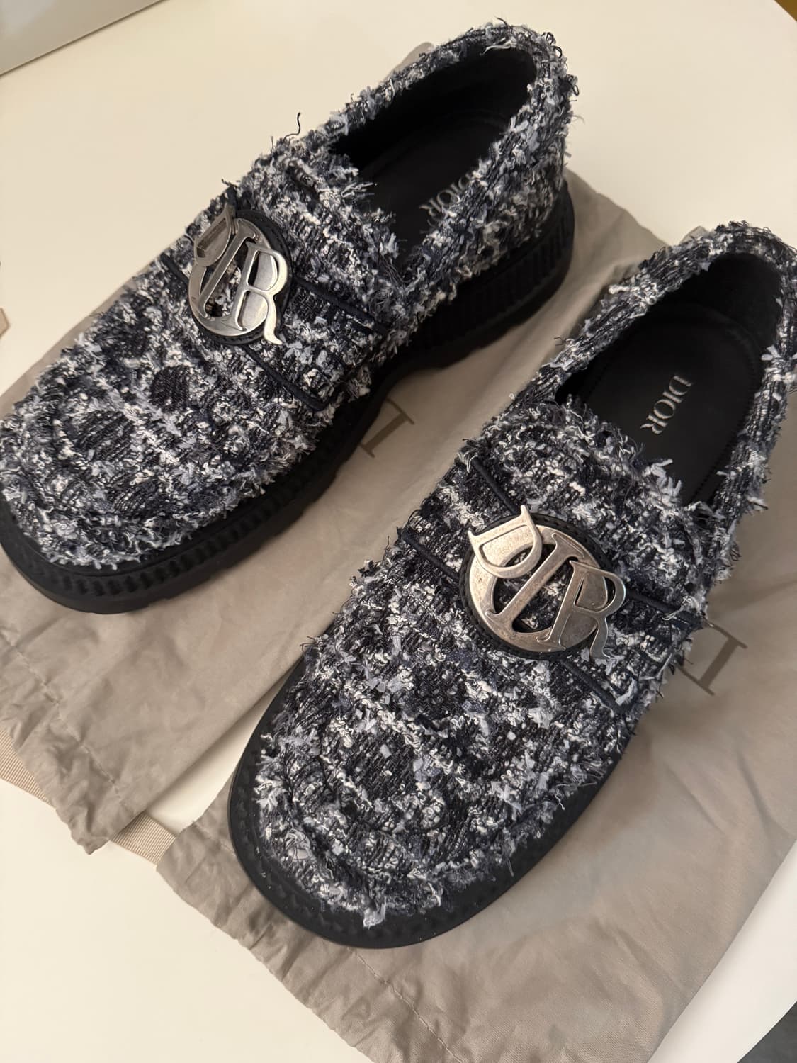 Dior Buffalo 트위드 로퍼 상품이미지1