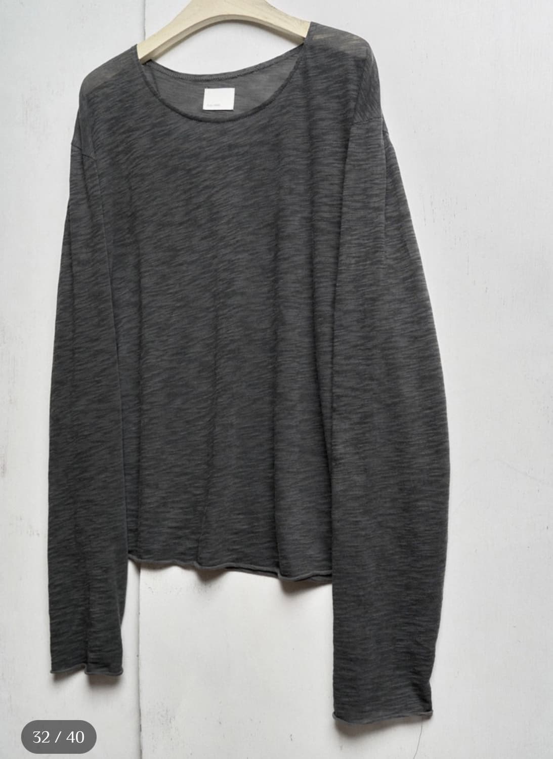 Textured Roll Long Sleeve  상품이미지3