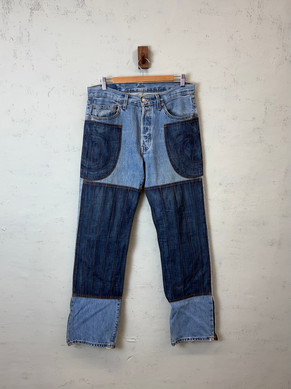 리빌드바이니들스 리바이스 모토크로스 패치 데님팬츠 상품이미지1