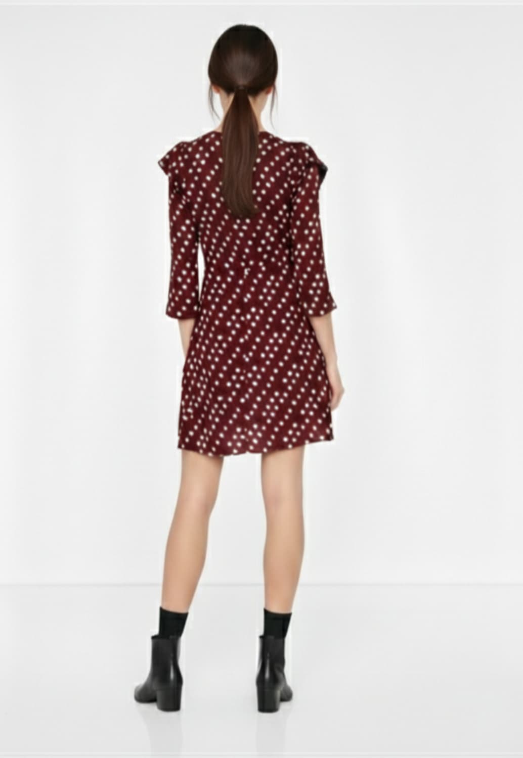 산드로 슈팅스타 실크 미니원피스 1사이즈 상품이미지3