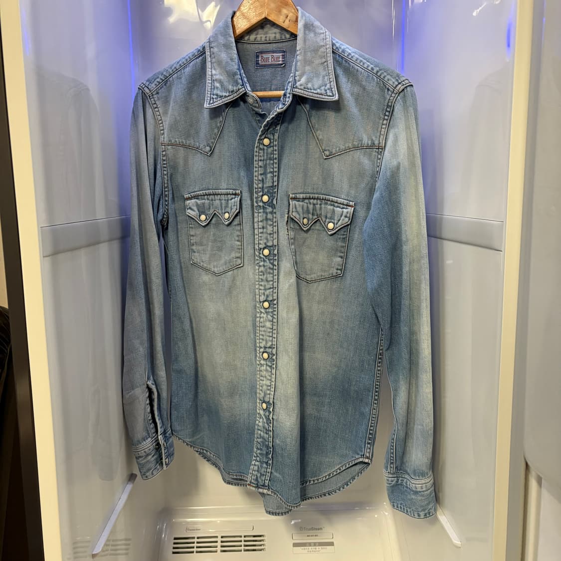 [3] blueblue 블루블루재팬 웨스턴 데님셔츠 상품이미지1