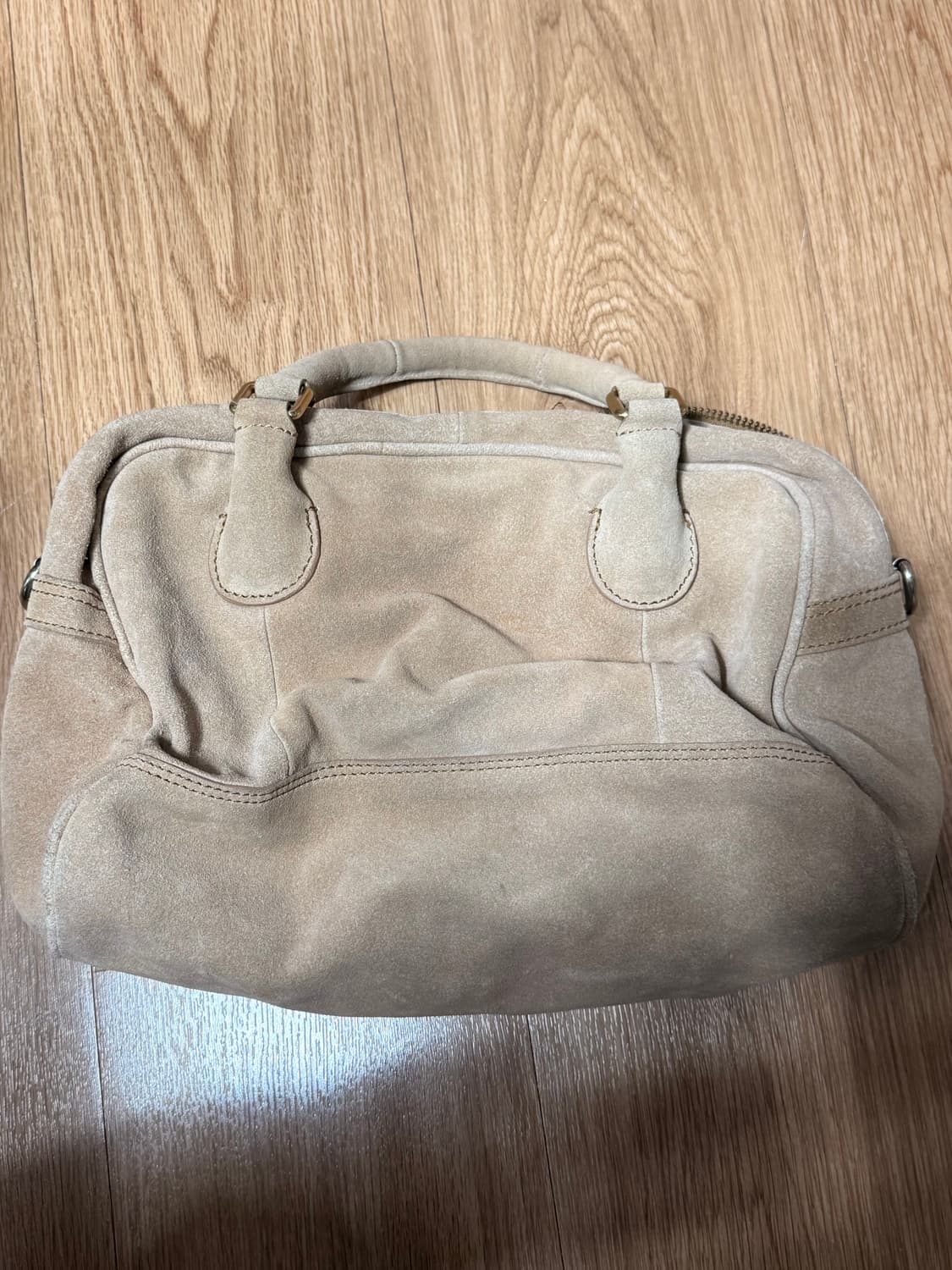 디젤 스웨이드 토트백 크로스백 상품이미지5