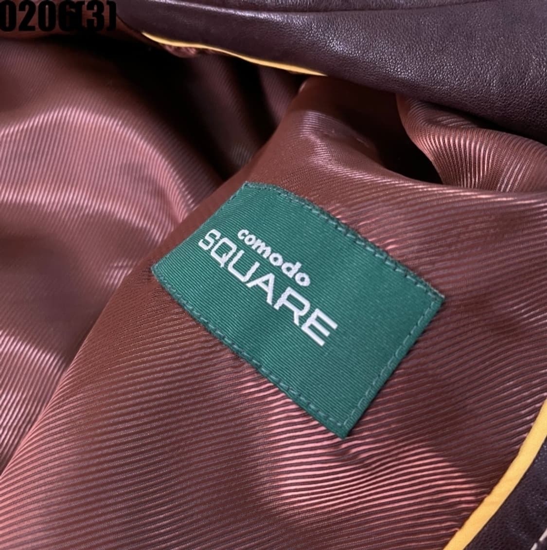 코모도스퀘어 레더 자켓 상품이미지4