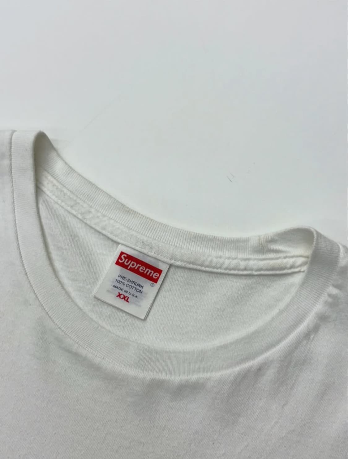 SUPREME 슈프림 23FW 카모 박스 로고 화이트 반팔 티  상품이미지3