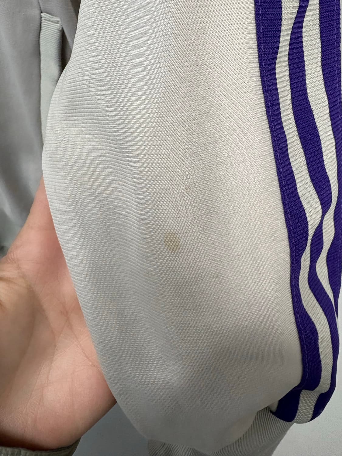 아디다스 그레이 퍼플 배색 져지 A3029 상품이미지7