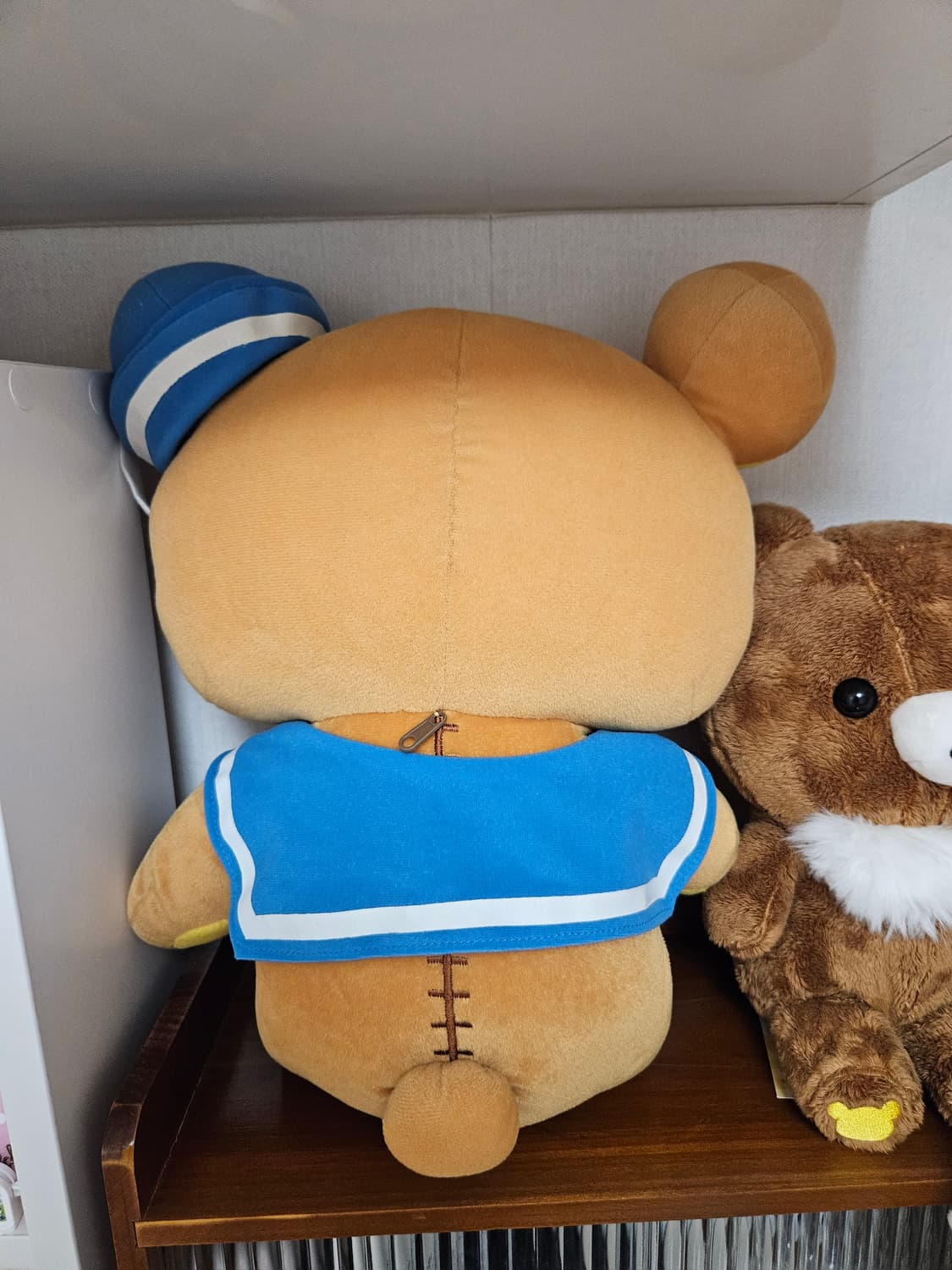 정품 2007년 고전 리락쿠마 세일러복 봉제인형 대형 XL 상품이미지2