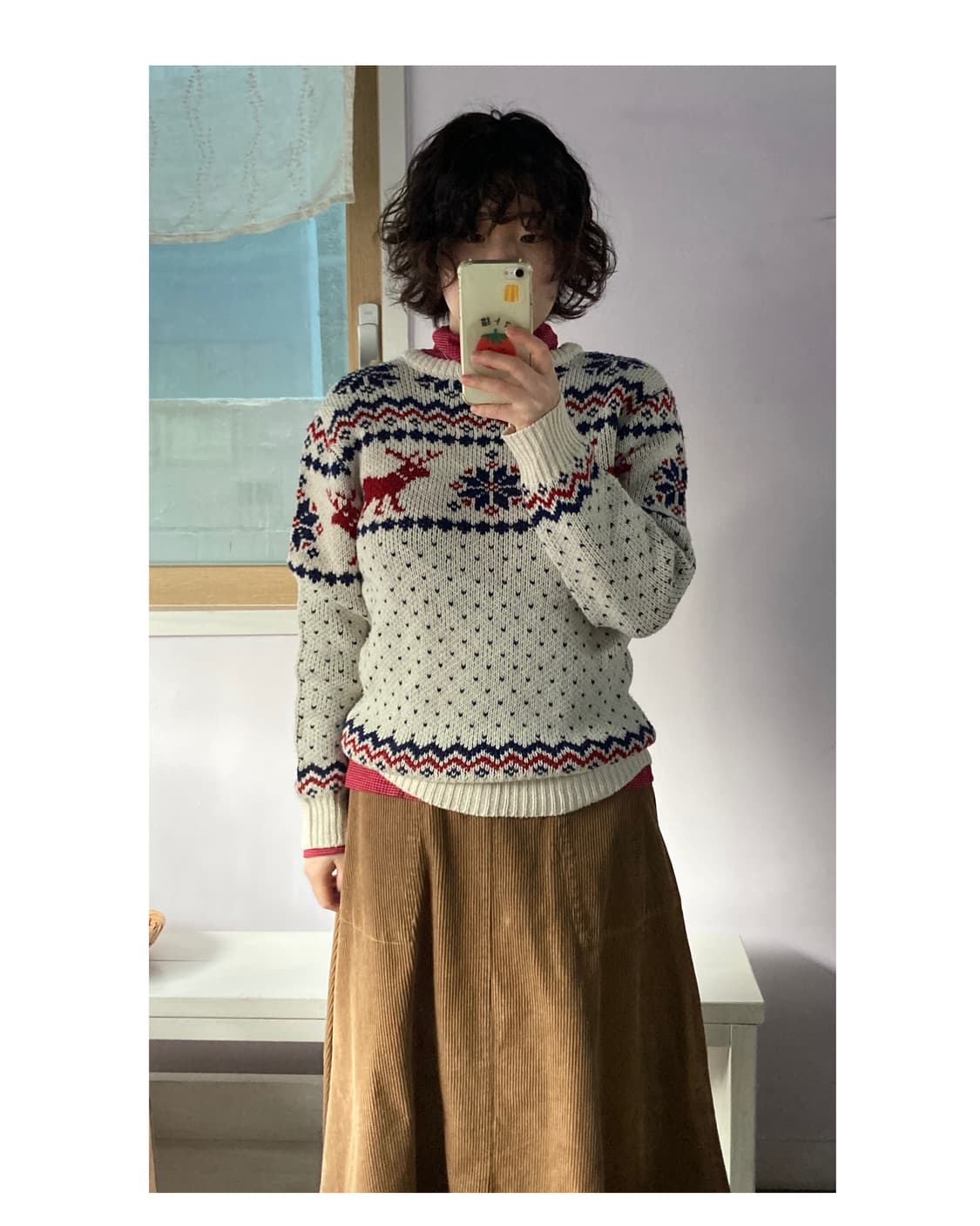 노르딕 루돌프 니트 상품이미지1