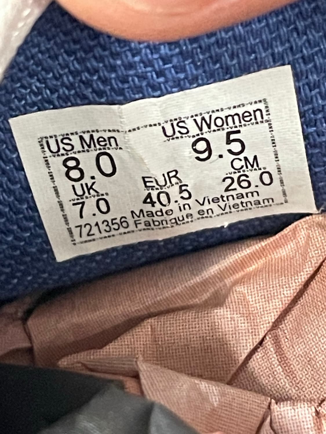 반스 에라 블루 트루 화이트 260 (gr-4366) 상품이미지10