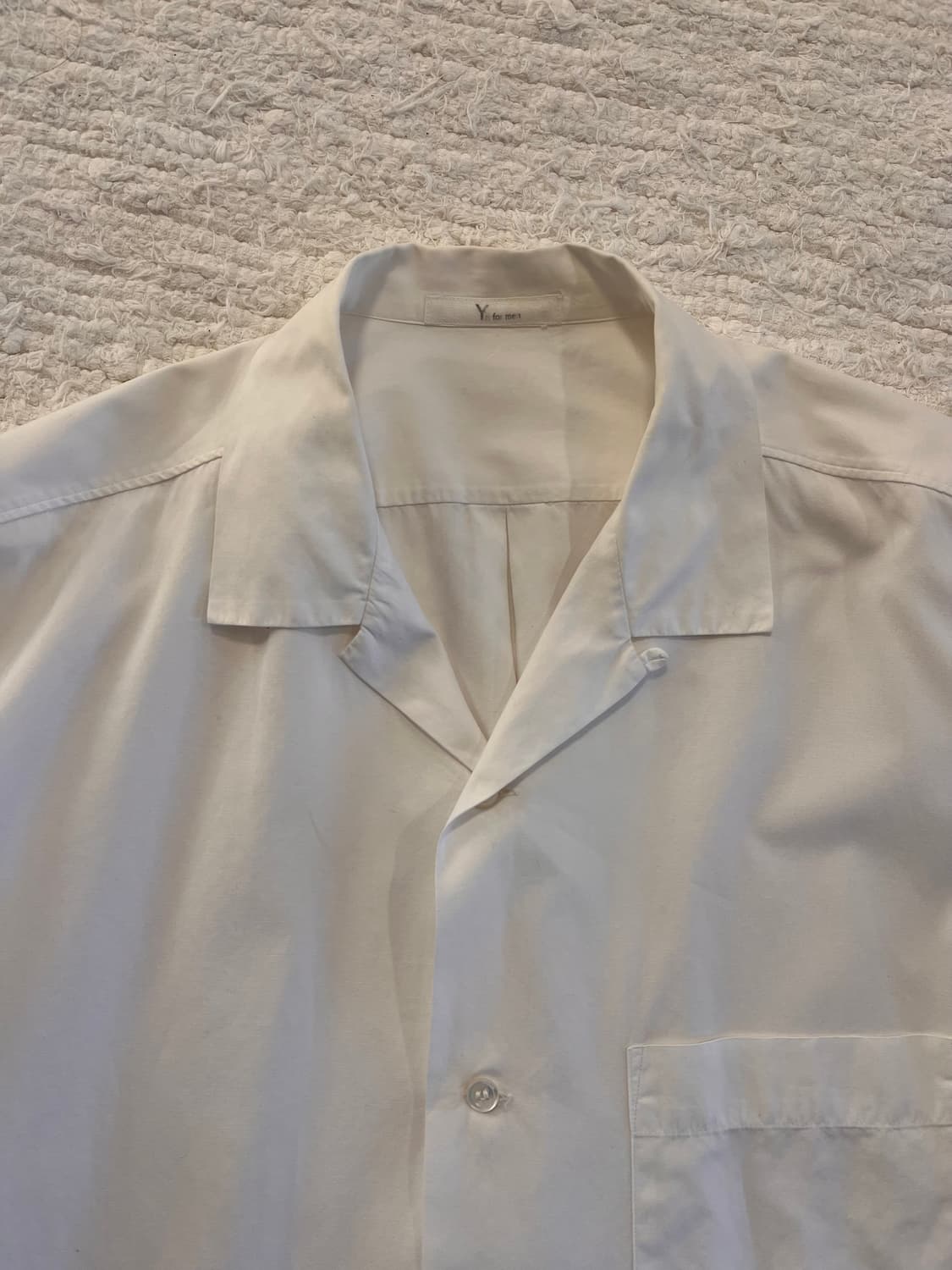 Y’s for men 요지야마모토 화이트셔츠 상품이미지2