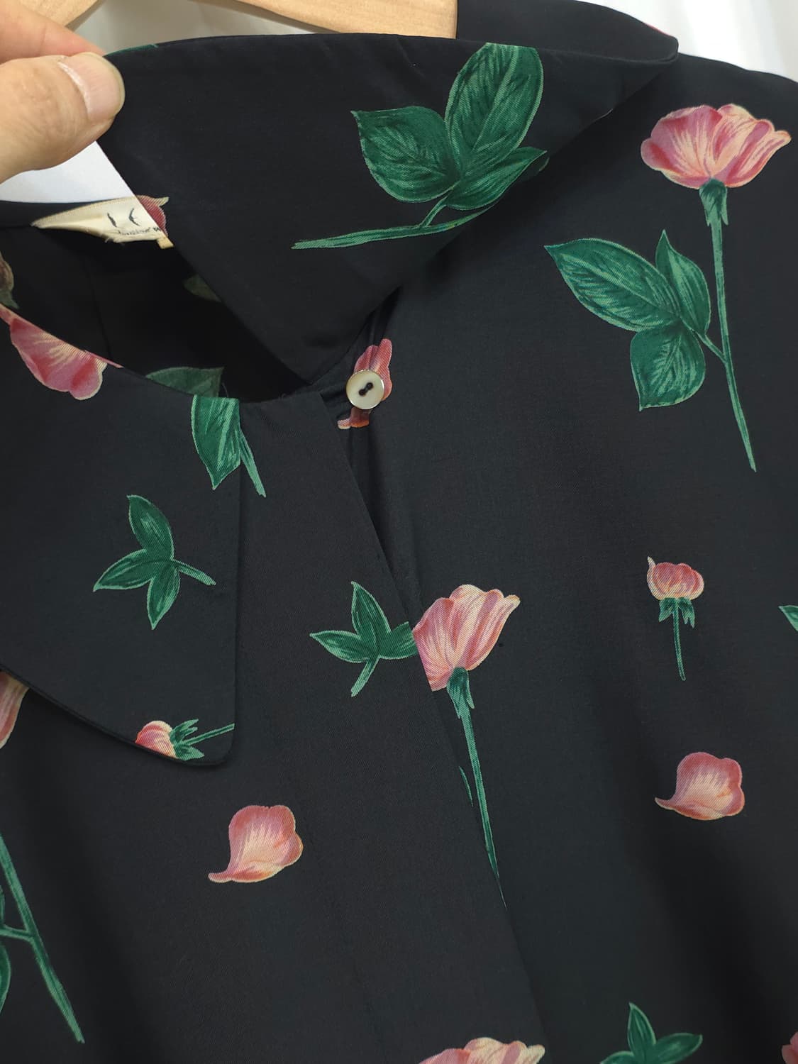 실크100% 블라우스 상품이미지3