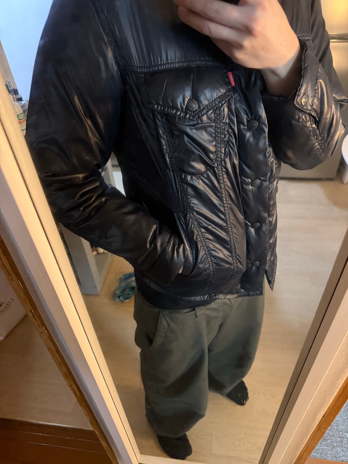 리바이스 트러커 패딩 자켓 상품이미지1