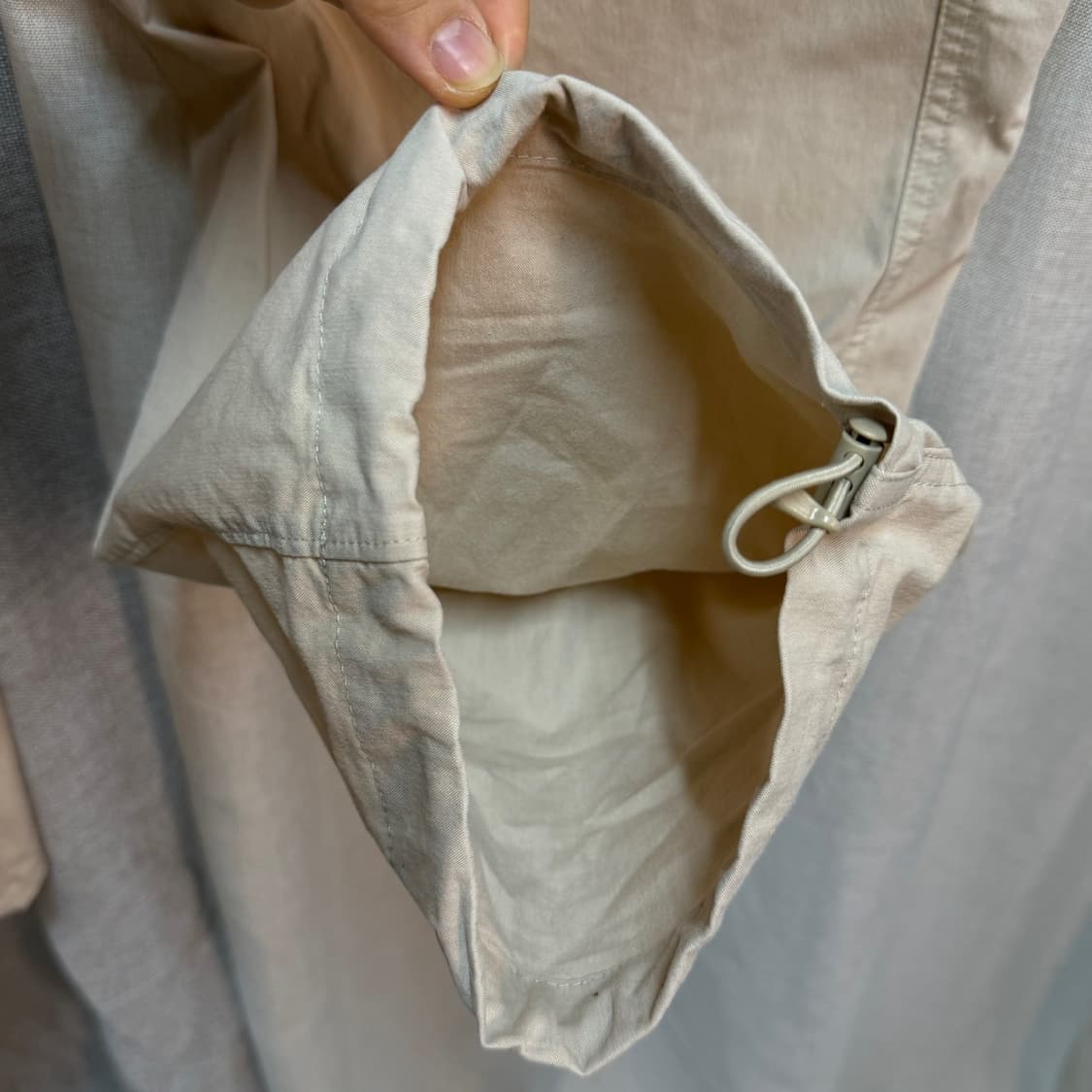 [37] 노스페이스 코튼 베이지 카고 바지 등산팬츠 상품이미지6