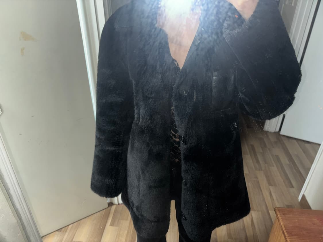 낫 유어 로즈 리버시블 퍼 무스탕 코트 상품이미지7