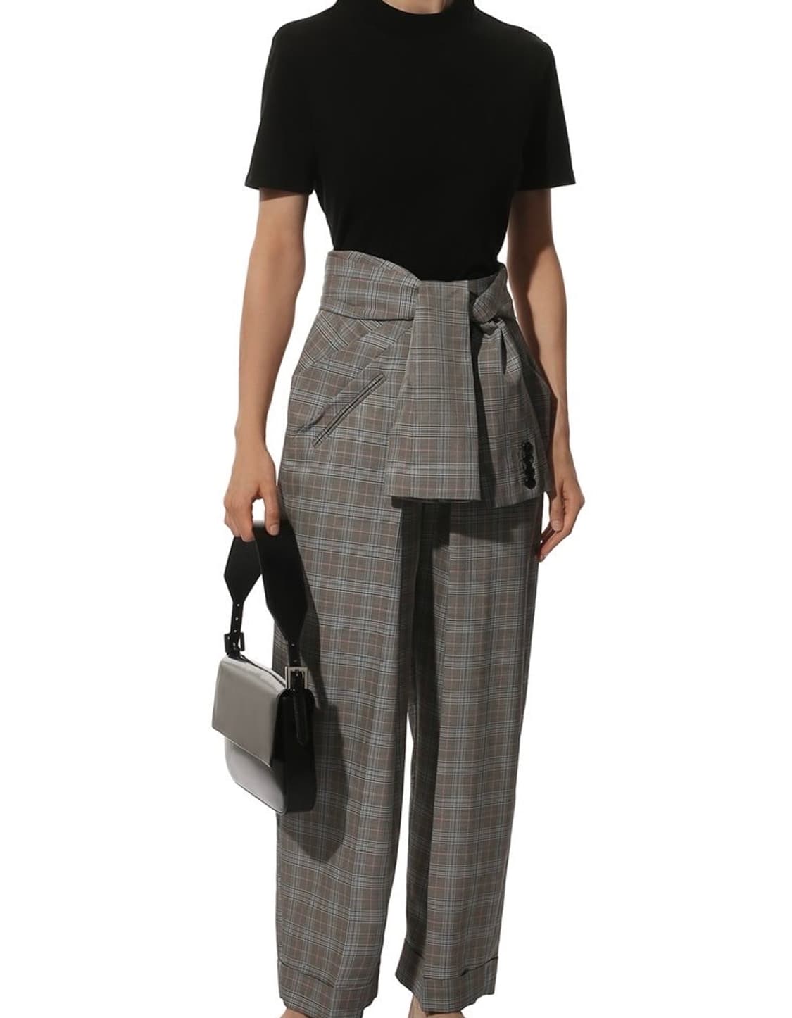 [정가177] Alexander Wang 플리츠 테일러드 팬츠 슬랙스 상품이미지1