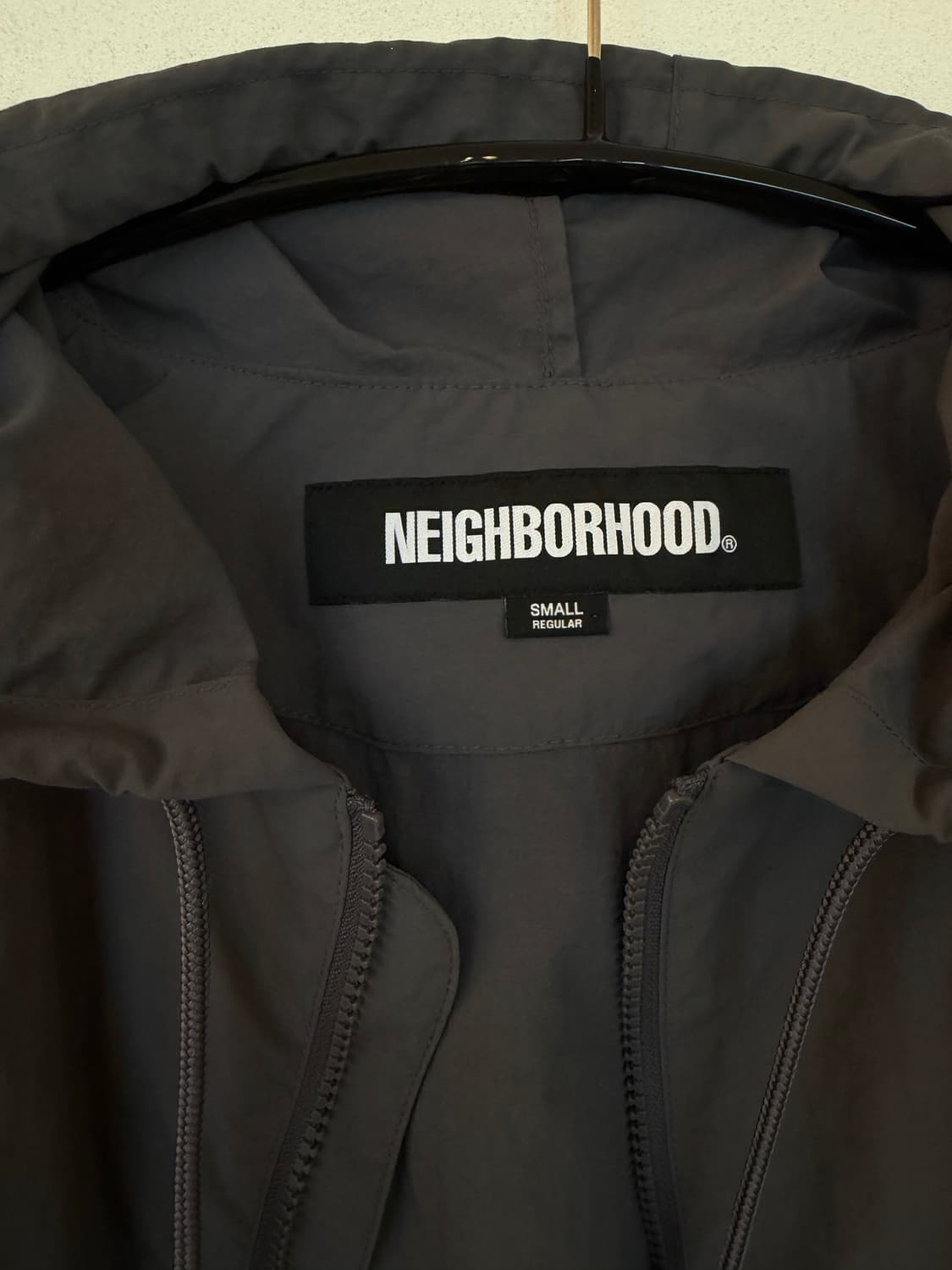 네이버후드 솔리드컬러집업 후디자켓 S 상품이미지6