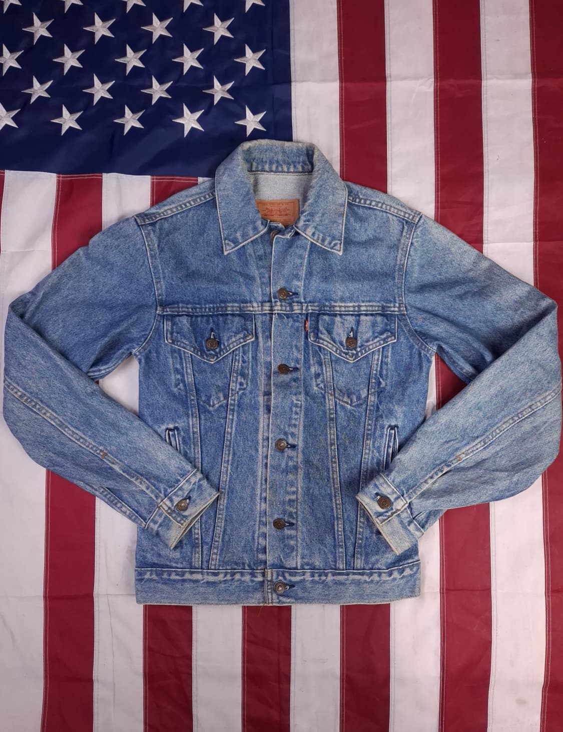 오리지날 미국제조 80's 리바이스 70506 데님 트러커자켓 상품이미지1