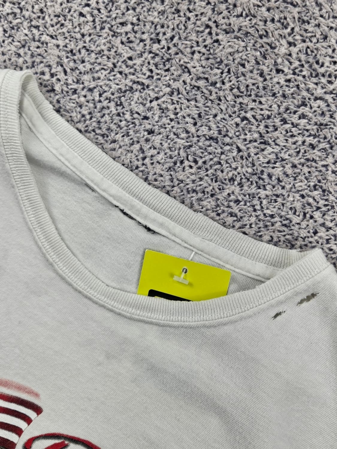 2005 할리데이비슨 빈티지 반팔 티셔츠 (S추정) / 11793 상품이미지7