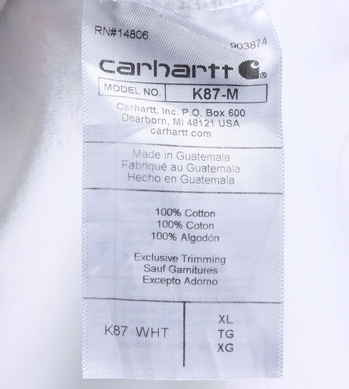 carhartt _ oversize pocket tee 상품이미지6