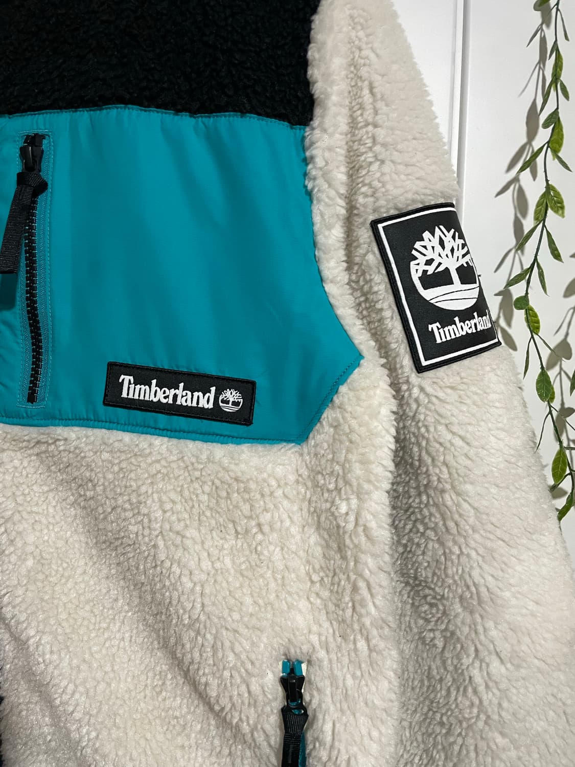 컬러블럭 플리스 자켓 상품이미지2