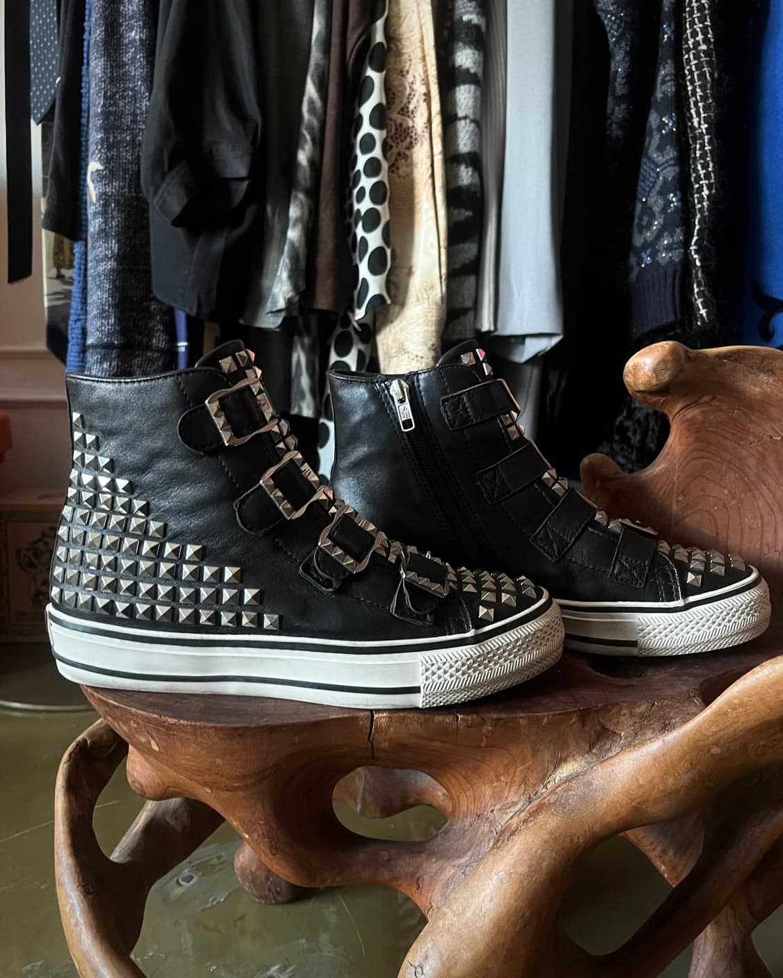 Ash Archive Rock Studs Leather Sneakers 상품이미지6