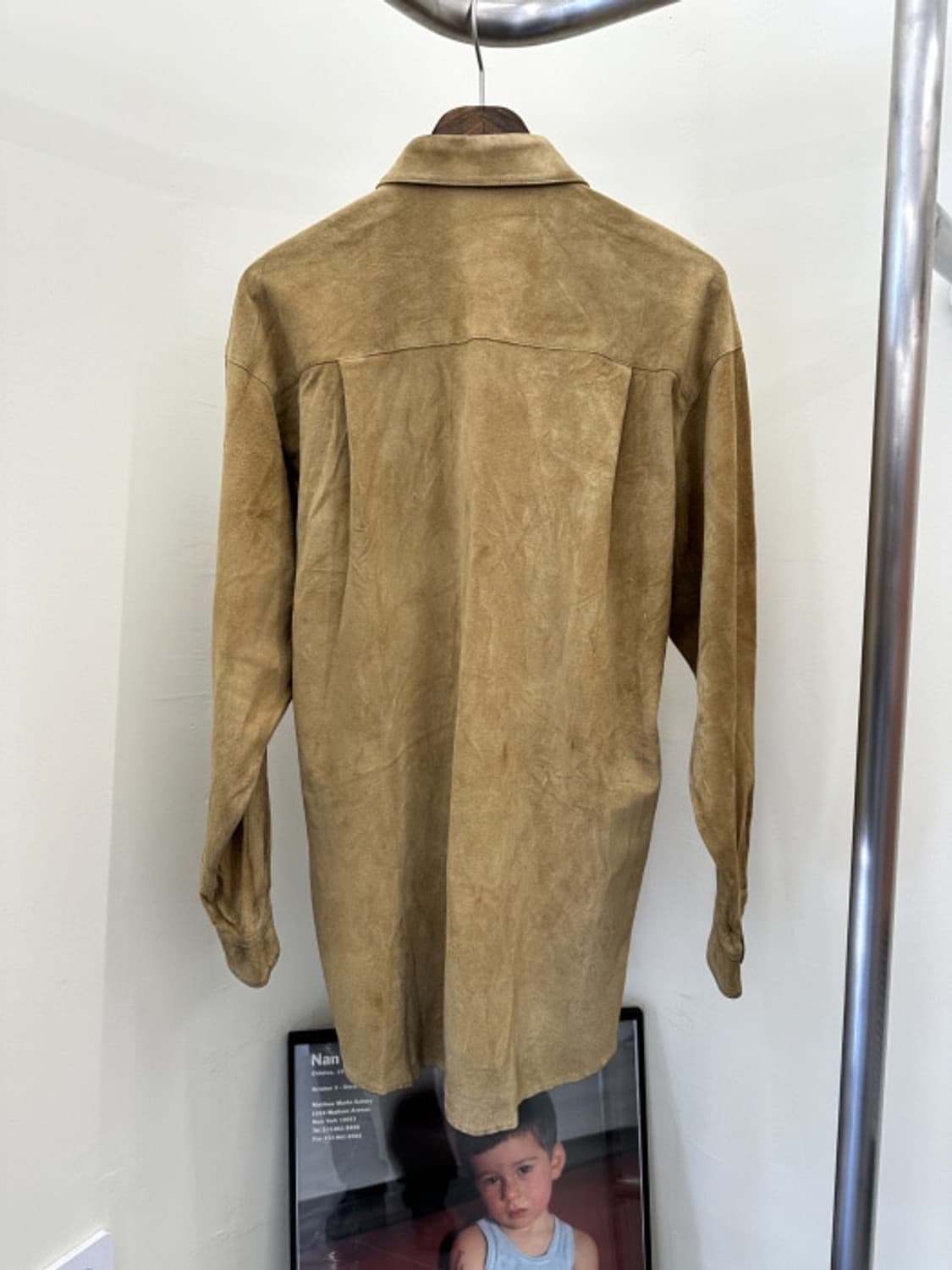 90’s Q for C leather shirts 상품이미지2