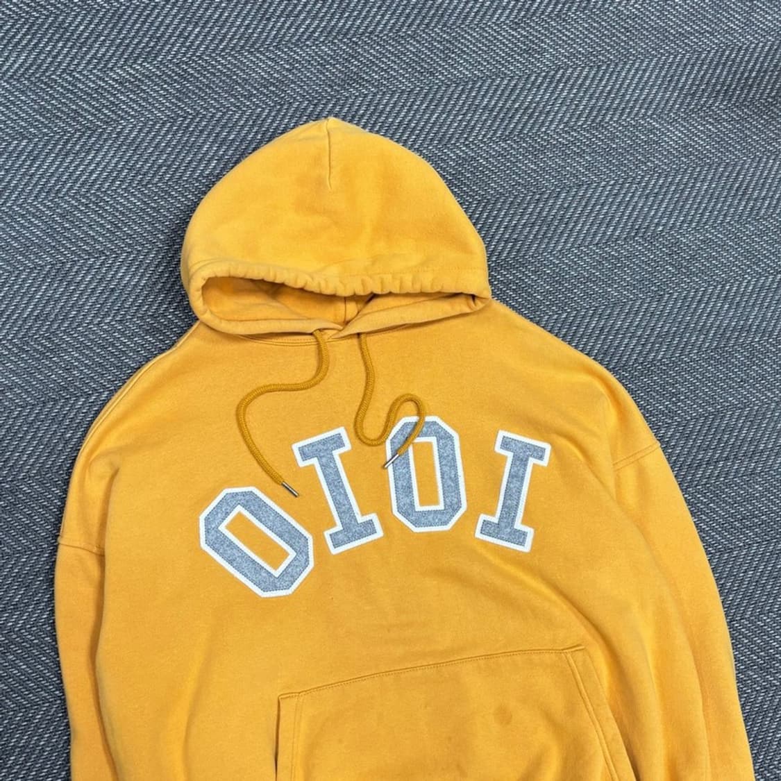 Oioi 빅로고 자수 후드티 v0288 상품이미지3